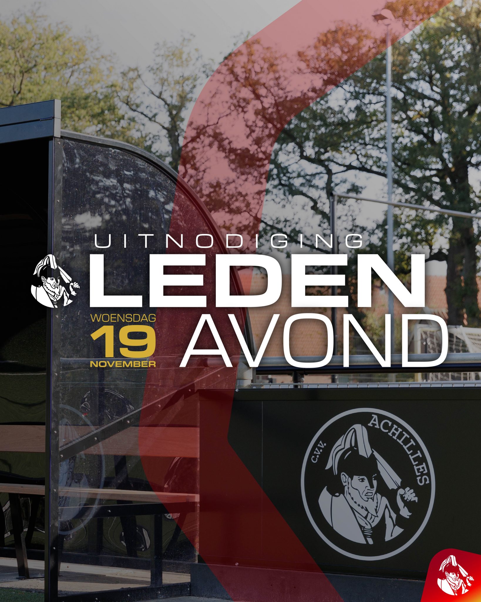 Kom naar de Ledenavond (ALV) op woensdag 19 november